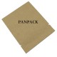Brown Kraft Paper Side Seal Pouches With Foil Layer Inside